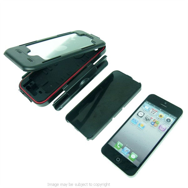 13.3-14.7mm Motorcycle Fork Stem Yoke Mount &amp; Waterproof TiGRA Case for iPhone 5S (sku 20531)