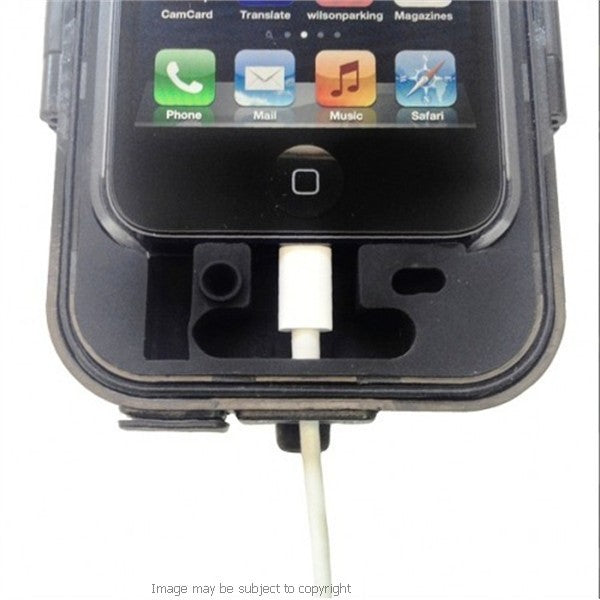 13.3-14.7mm Motorcycle Fork Stem Yoke Mount &amp; Waterproof TiGRA Case for iPhone 5S (sku 20531)