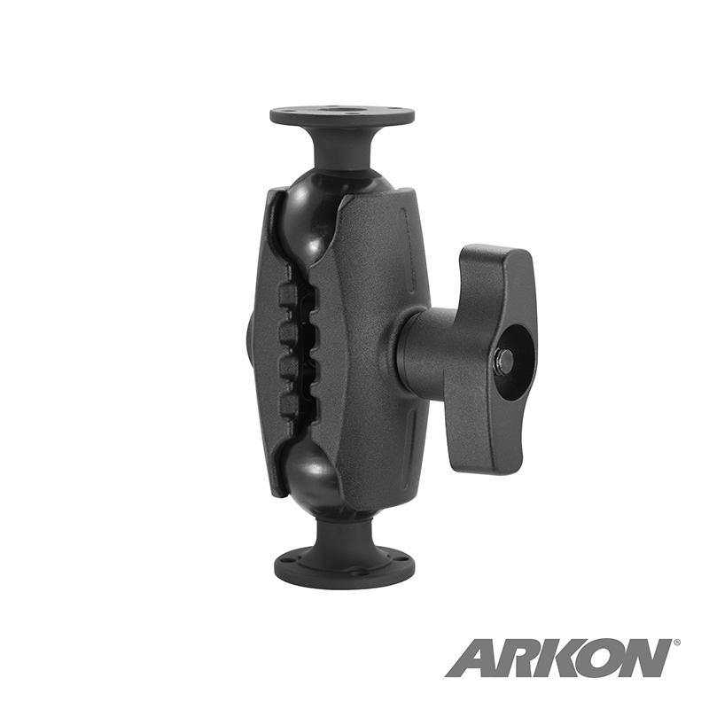 Arkon RM57502XAMPS 8" Heavy-Duty Metal AMPS Mount - 57mm (2.25 inch) Ball Compatible (sku 55958) - BuyBits Ltd UK