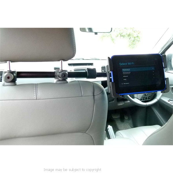 Deluxe Central Car Headrest Mount for Tesco Hudl 2 Hudl2 (sku 20618)