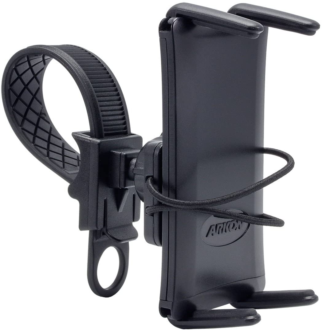 ARKON Bike Handlebar Phone Strap Mount for iPhone X 8 7 6S Plus 8 7 6S Galaxy Note 8 Galaxy S8 Retail Black - BuyBits Ltd UK