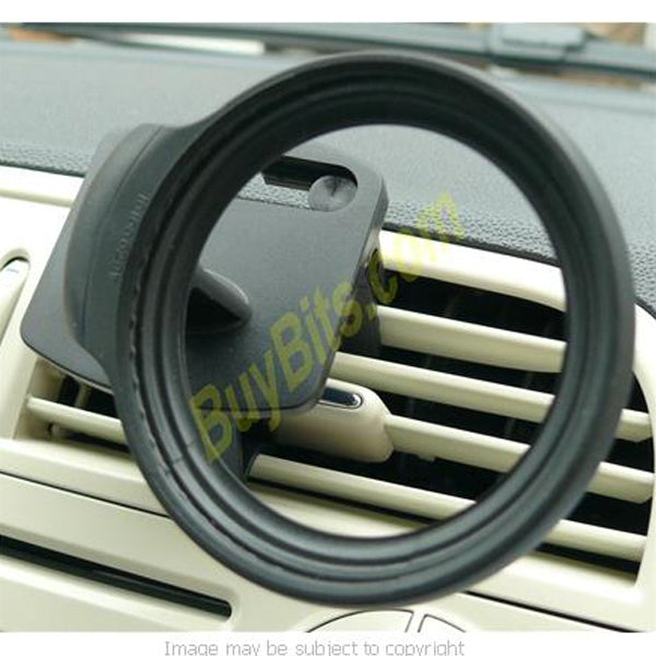 Fully Adjustable Circular EASYPORT Car - Vehicle Air Vent Mount for TomTom ONE v4 - Classic - Assist &amp; Traffic (SKU 7062)