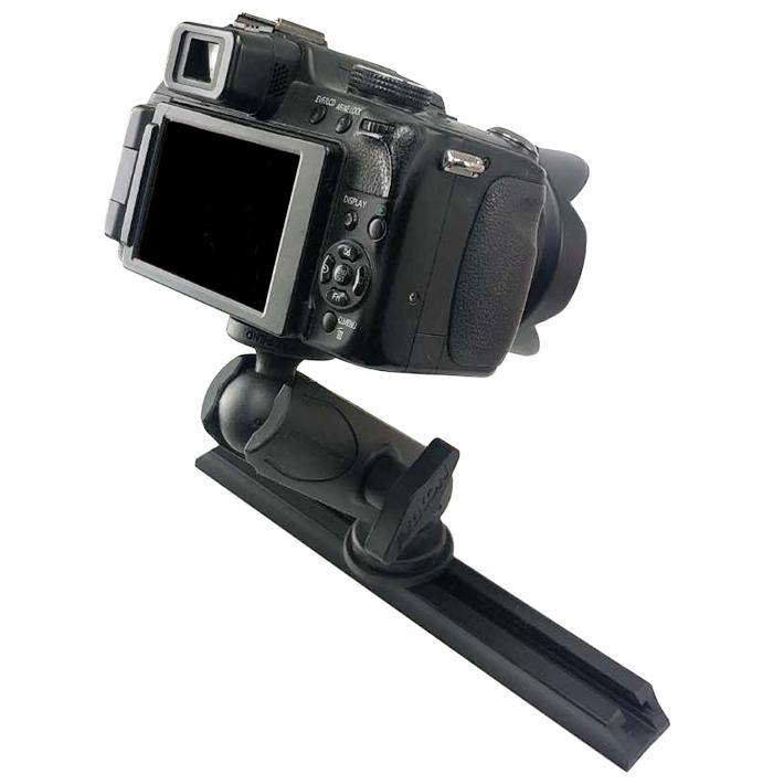 6" (15.24cm) End Loading Track Base 1/4"-20 Threaded Stud Camera Mount for Livestream (sku 56130) - BuyBits Ltd UK