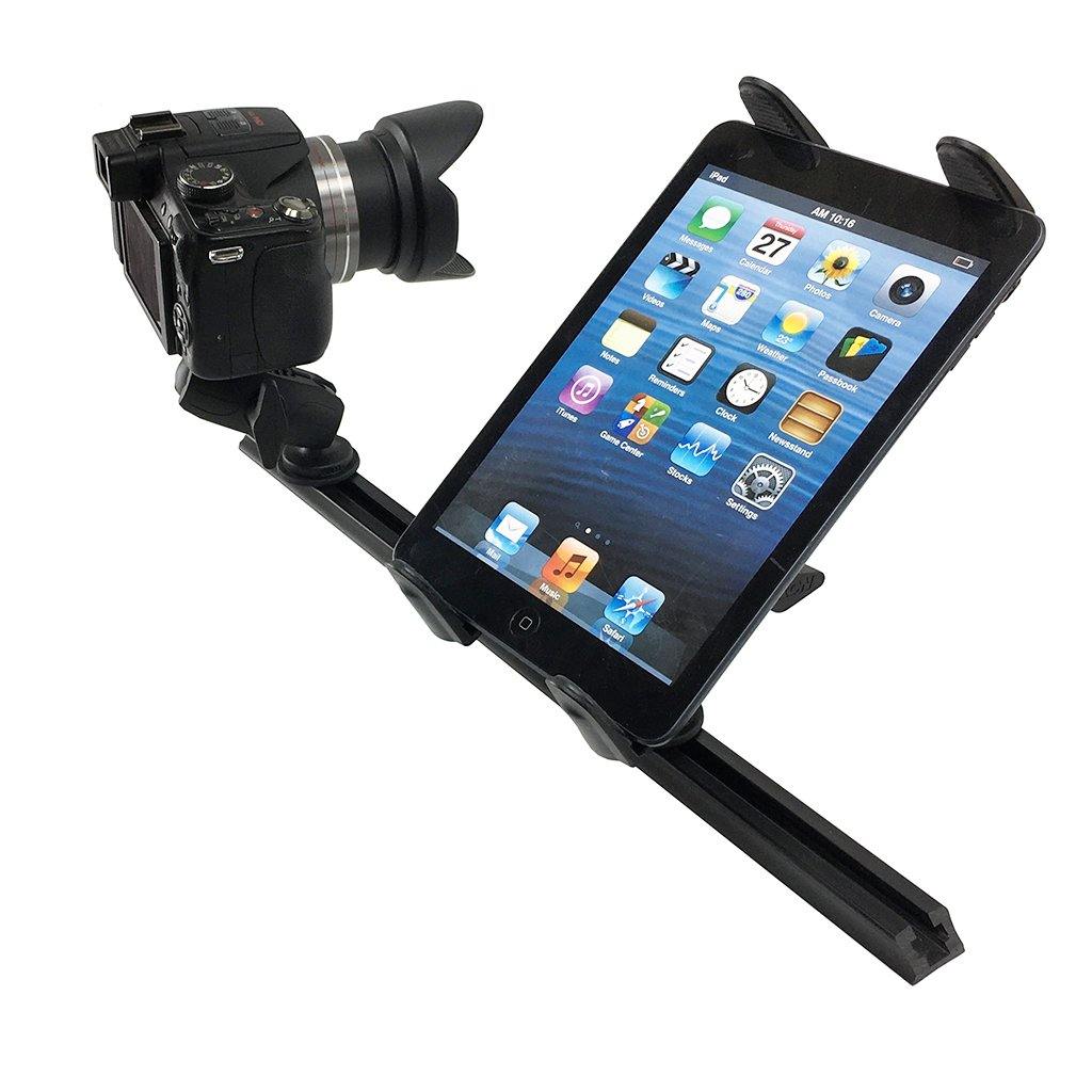 16" (40.64cm) End Loading Track Base 1/4"-20 Threaded Stud Camera Mount &amp; Tablet Holder for Livestream (sku 56131) - BuyBits Ltd UK