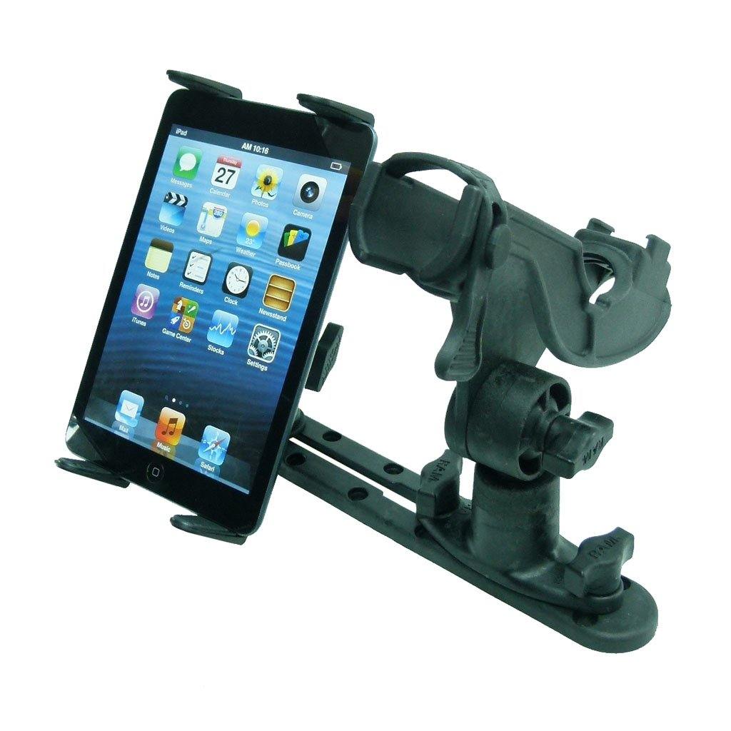 12" (30.48cm) Track Base with Fishing Rod and Tablet Holder for Boat or Kayak (sku 56081) - BuyBits Ltd UK