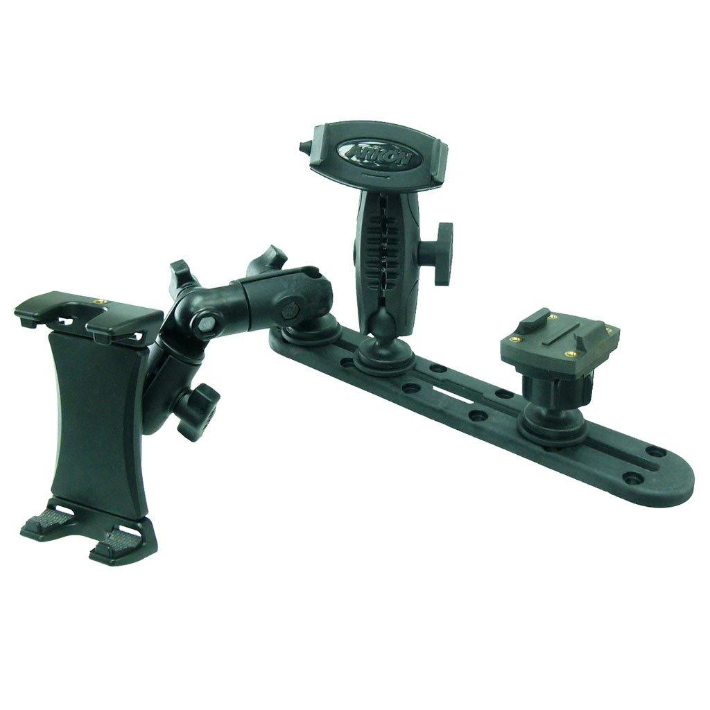 12" (30.48cm) Track Base with Tablet Holder, Phone Holder and Camera Adapter for Fleet Lorries / Vans / Trucks (sku 56084) - BuyBits Ltd UK
