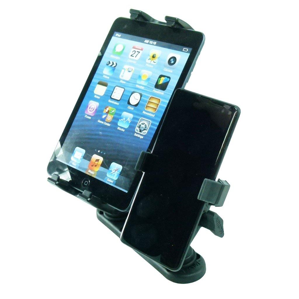 5" (12.7cm) Track Base with Tablet Holder and Phone Holder for Tractor Cabs (sku 56085) - BuyBits Ltd UK