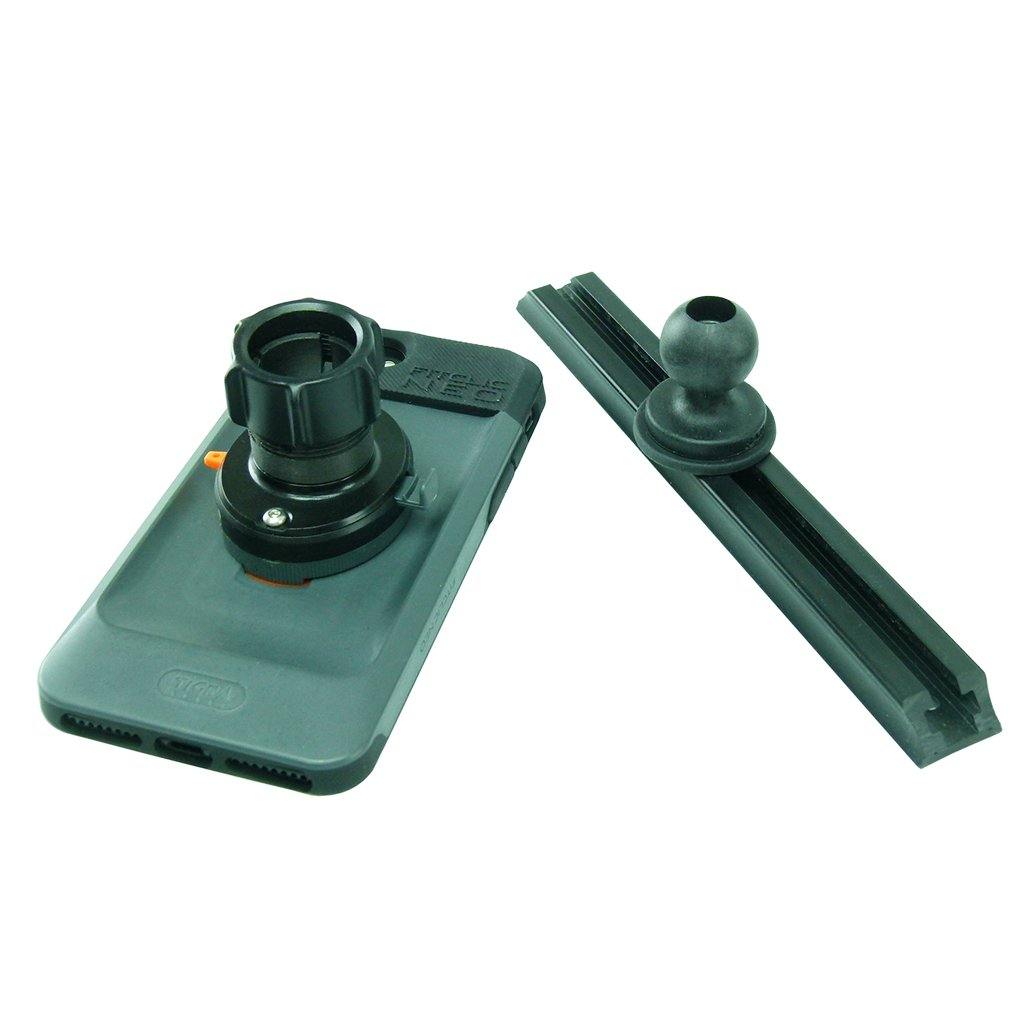 6" (15.24cm) End Loading Track Base &amp; TiGRA Fitclic Neo Case for iPhone 8 Plus (sku 56136) - BuyBits Ltd UK