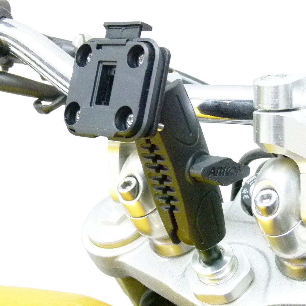 20.5-24.5mm Extended Motorcycle Fork Stem Mount Dock for Garmin Zumo XT (sku 56186) - BuyBits Ltd UK