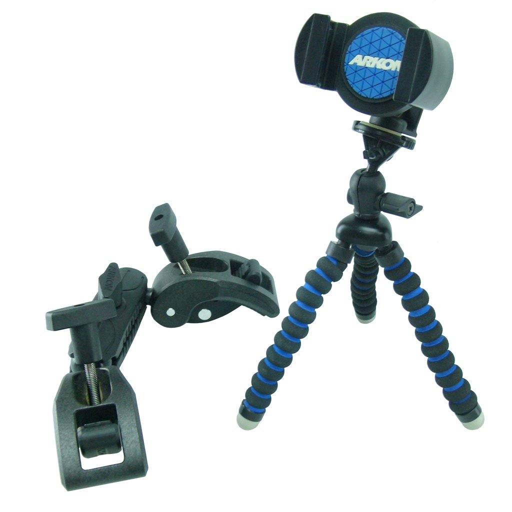 Livestream Bundle Clamp to Clamp Portable Microphone Mount &amp; Tripod Phone Mount (sku 56191) - BuyBits Ltd UK