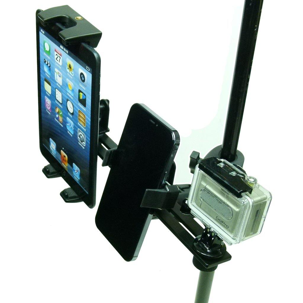 Fleet Vehicle Robust Clamp Slide Rail Mount for Phone Tablet &amp; Camera (sku 56195) - BuyBits Ltd UK