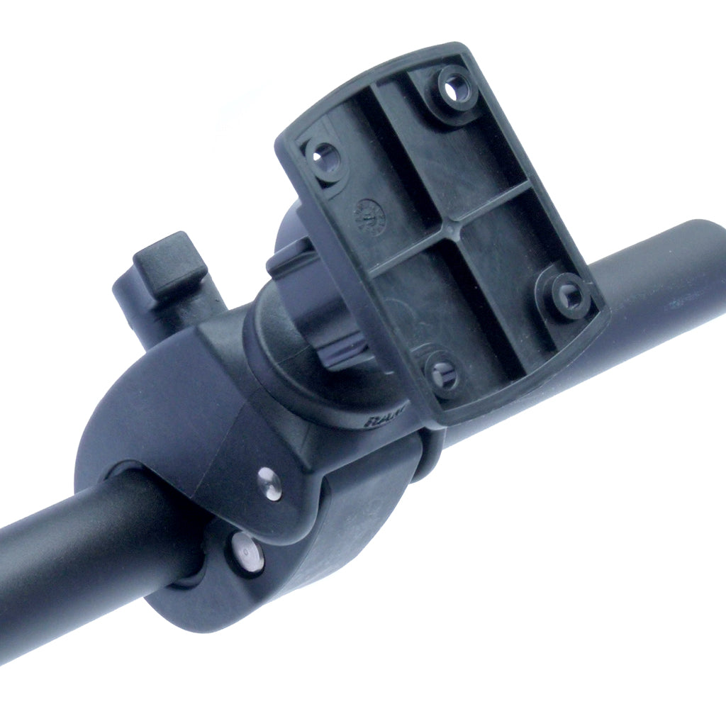 Robust Clamp ATV Handlebar Mount &amp; 4 Hole AMPS Adapter for Garmin Tread (sku 57294)