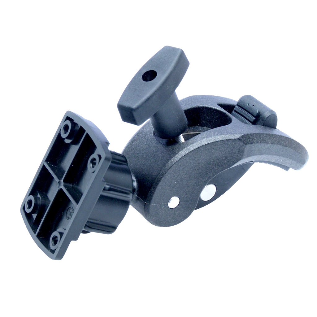 Robust Clamp with Security Knob ATV Mount &amp; 4 Hole AMPS Adapter for Garmin Tread (sku 57295)