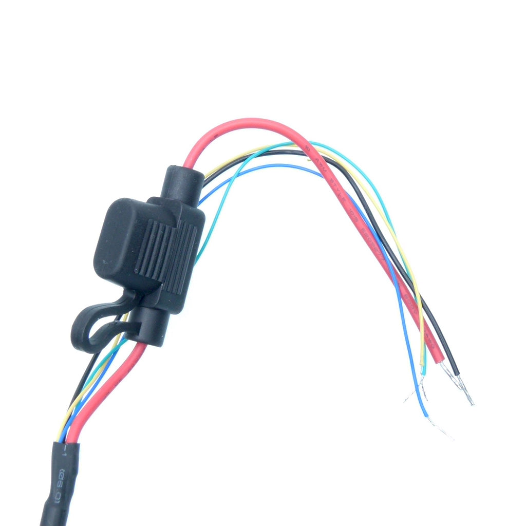 15-17mm Motorcycle Mount with Audio/Power Cable for Garmin Montana Series (sku 57331)