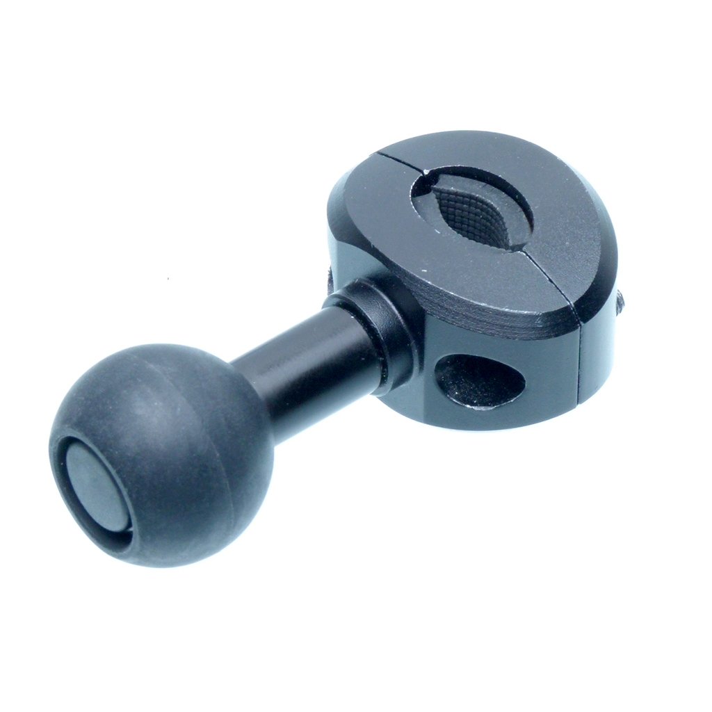 Motorcycle - Scooter Mirror Mount with Dedicated Holder for iPhone 12 Pro (sku 57535)