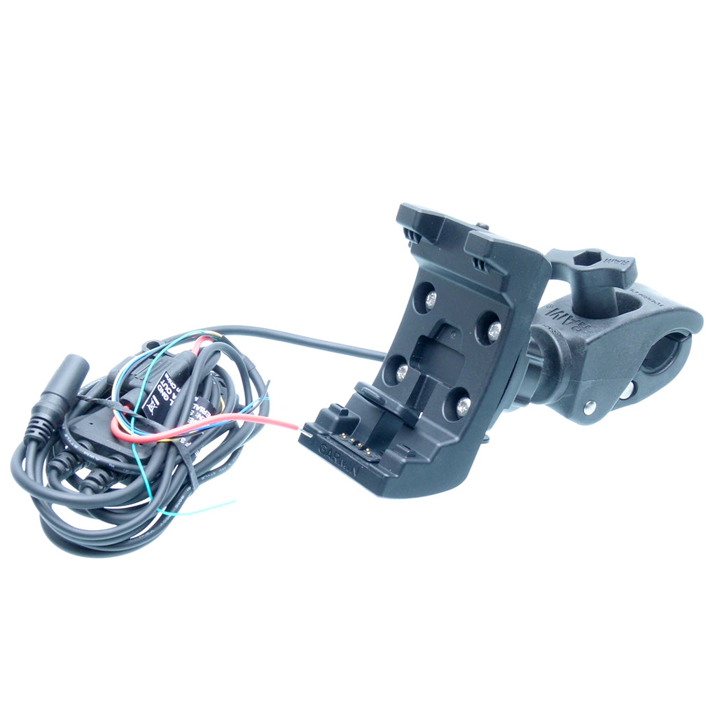 Motorcycle Robust Claw Mount with Audio/Power Cable for Garmin Montana Series (sku 57338)