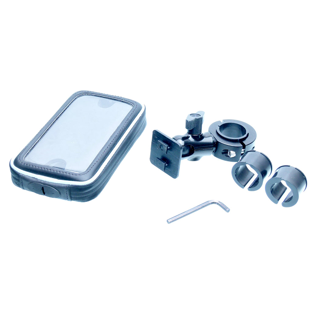 Waterproof Phone Case &amp; Aluminum Motorcycle Handlebar Mount (sku 57341)