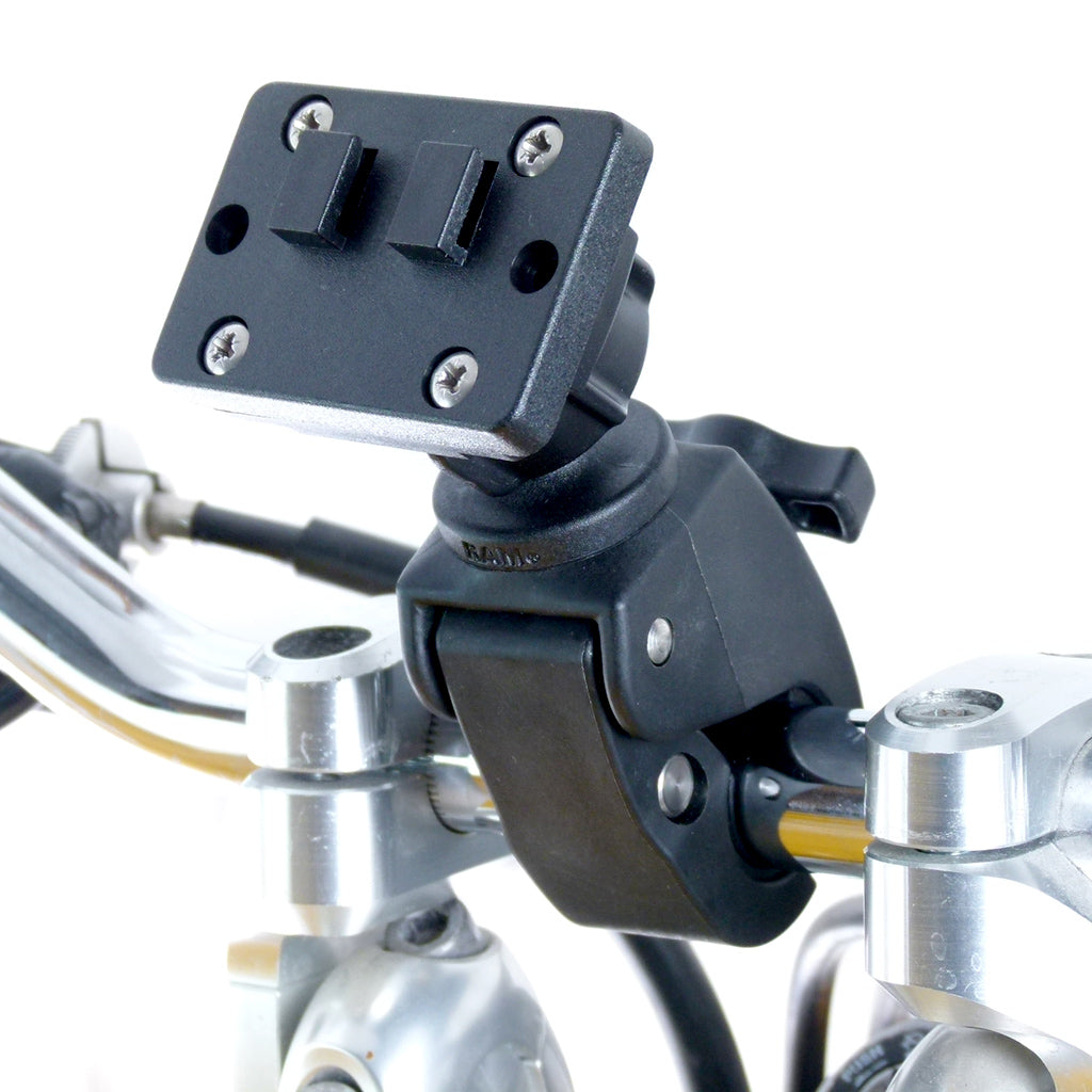 Weather Resistant Robust Clamp Motorcycle Handlebar Mount for iPad Mini (sku 57376)