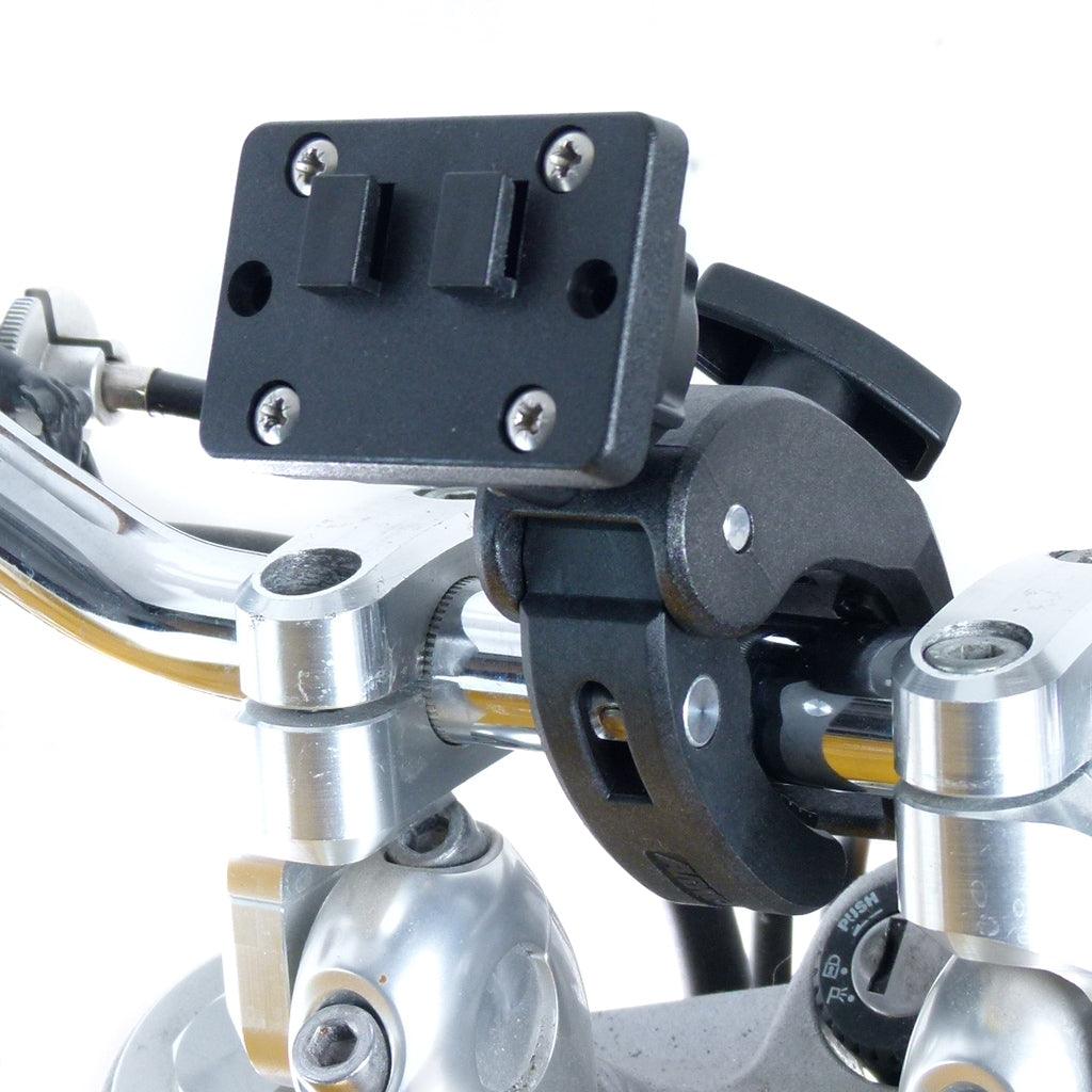Weather Resistant Clamp Motorcycle Handlebar Mount for iPad Mini (sku 57381)