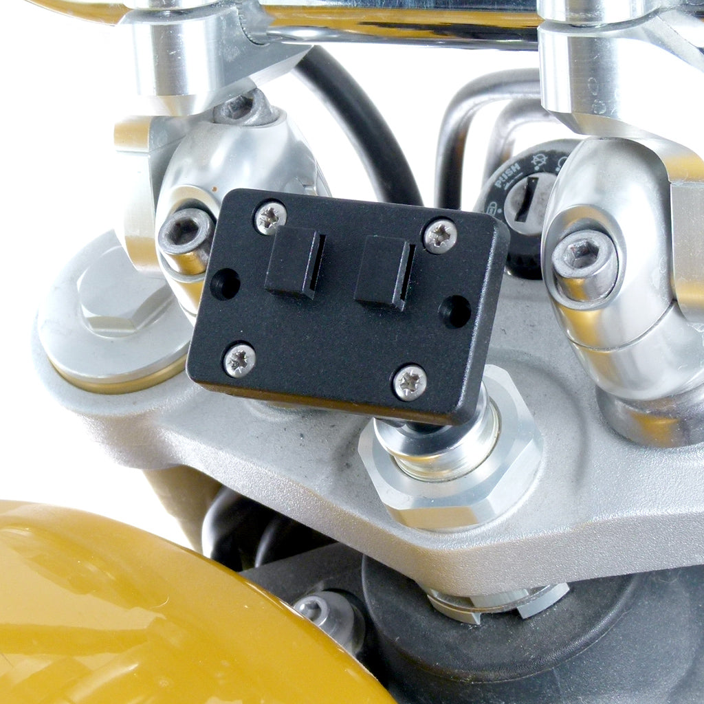 20.5-24.5mm Weather Resistant Motorcycle Stem Mount for iPad Mini (sku 57401)