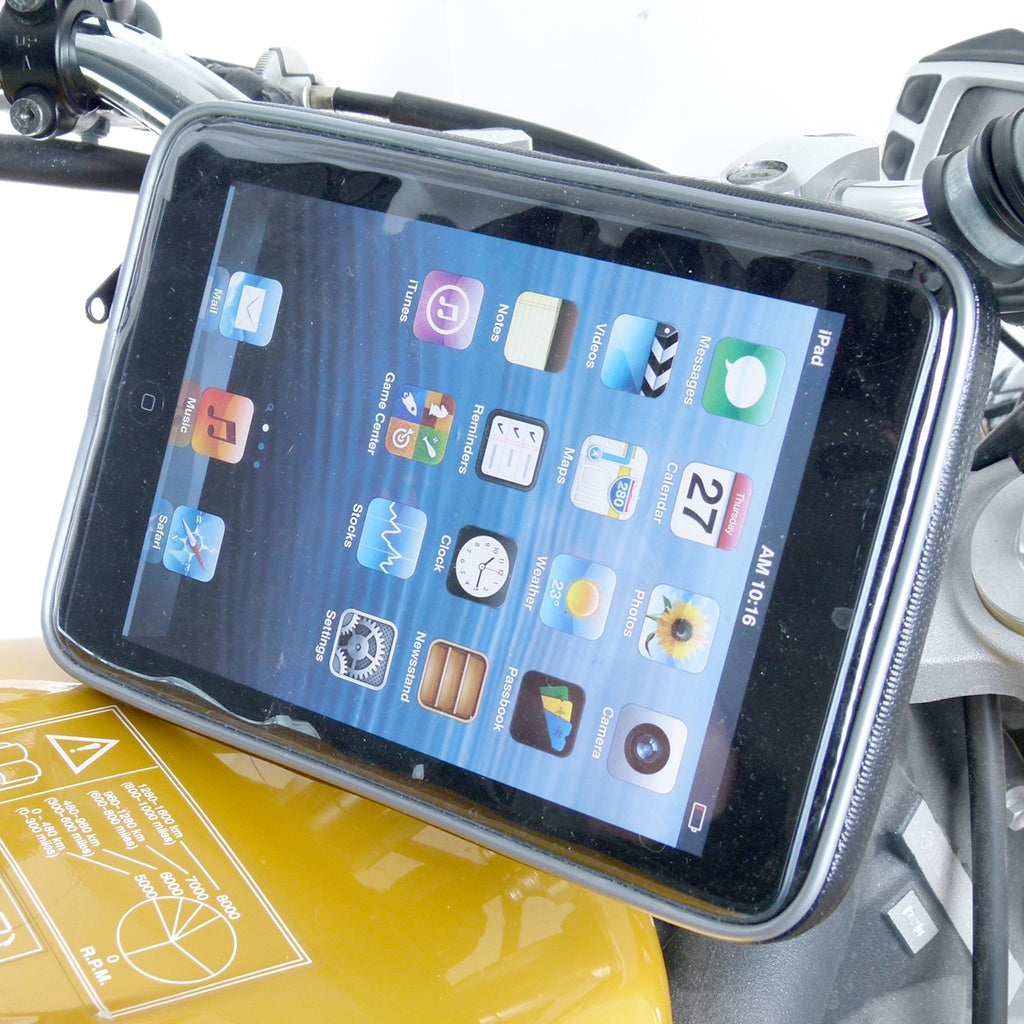 20.5-24.5mm Weather Resistant Motorcycle Stem Mount for iPad Mini (sku 57401)