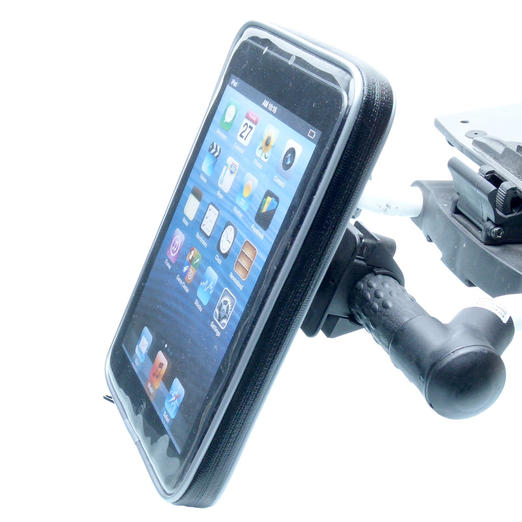 Weather Resistant Golf Trolley Handlebar Mount for iPad Mini 2 (sku 57473)