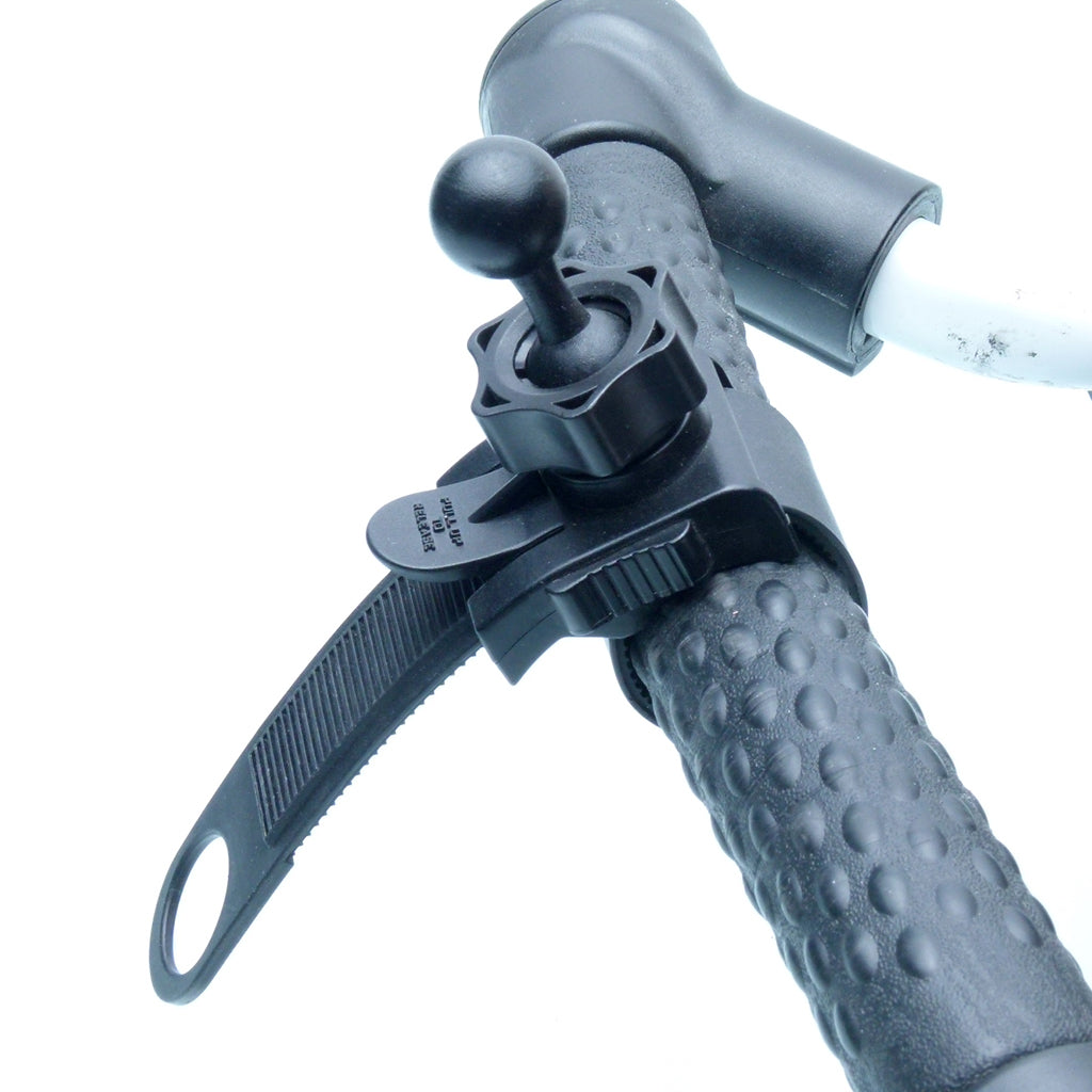 Weather Resistant Golf Trolley Handlebar Strap Mount for iPad Mini 4 (sku 57480)