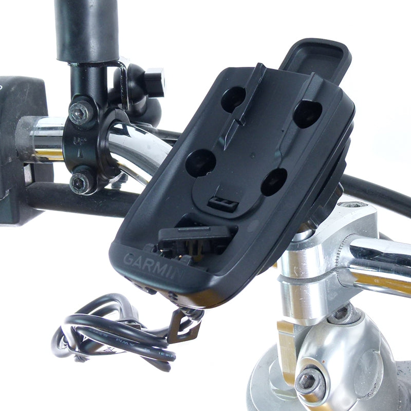 Motorcycle M8 Bolt Powered Mount for Garmin GPSMAP 66 (sku 57701)