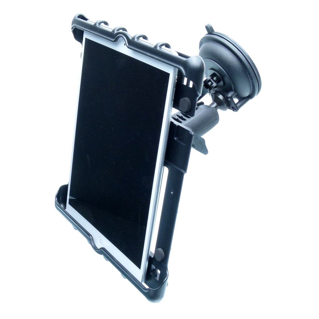 Heavy Duty Fleet Windshield Suction Mount &amp; Adjustable Cradle for iPad Air (sku 57782)