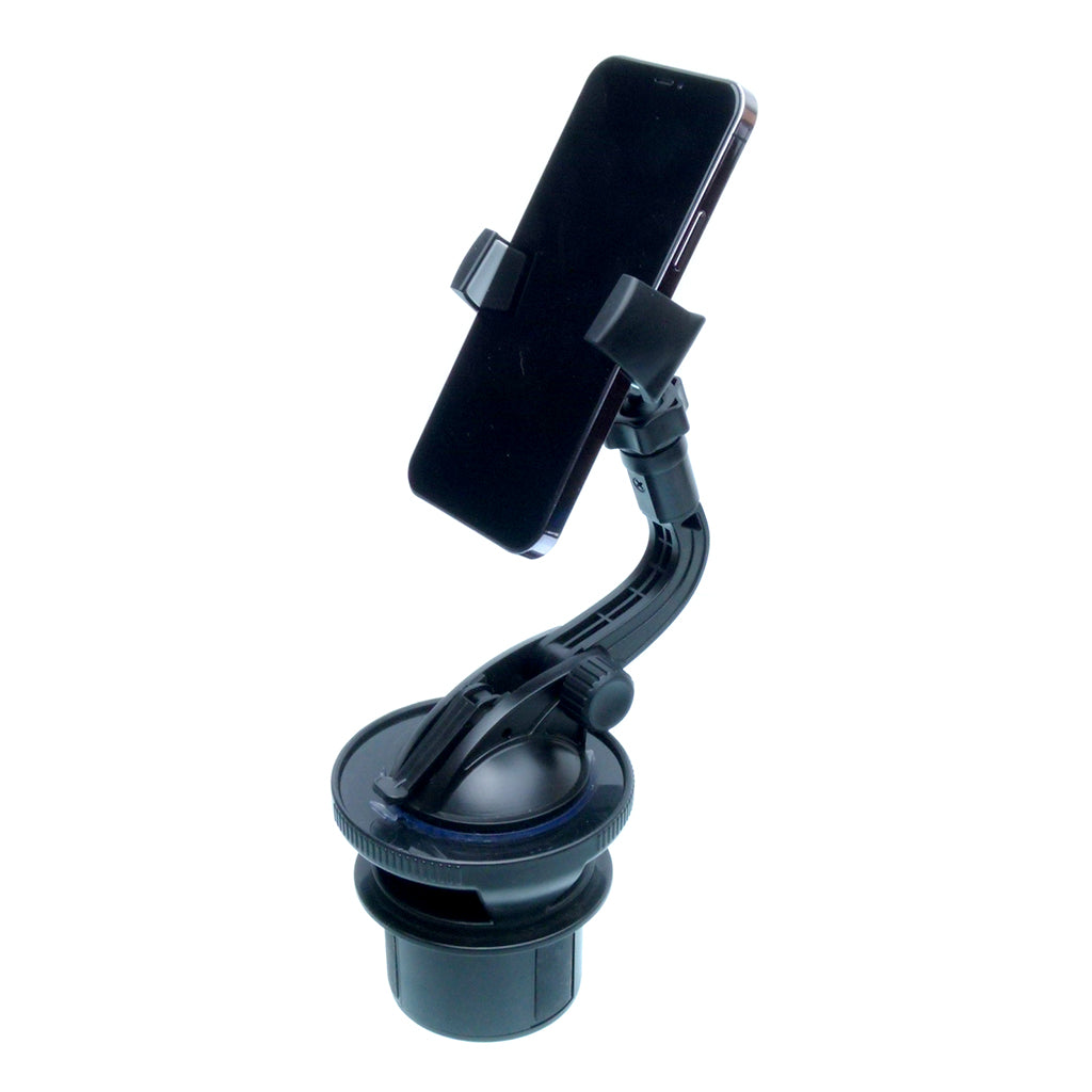 Car Vehicle Cup Holder Mount &amp; Strong Grip Holder for iPhone 12 Mini (sku 57877)