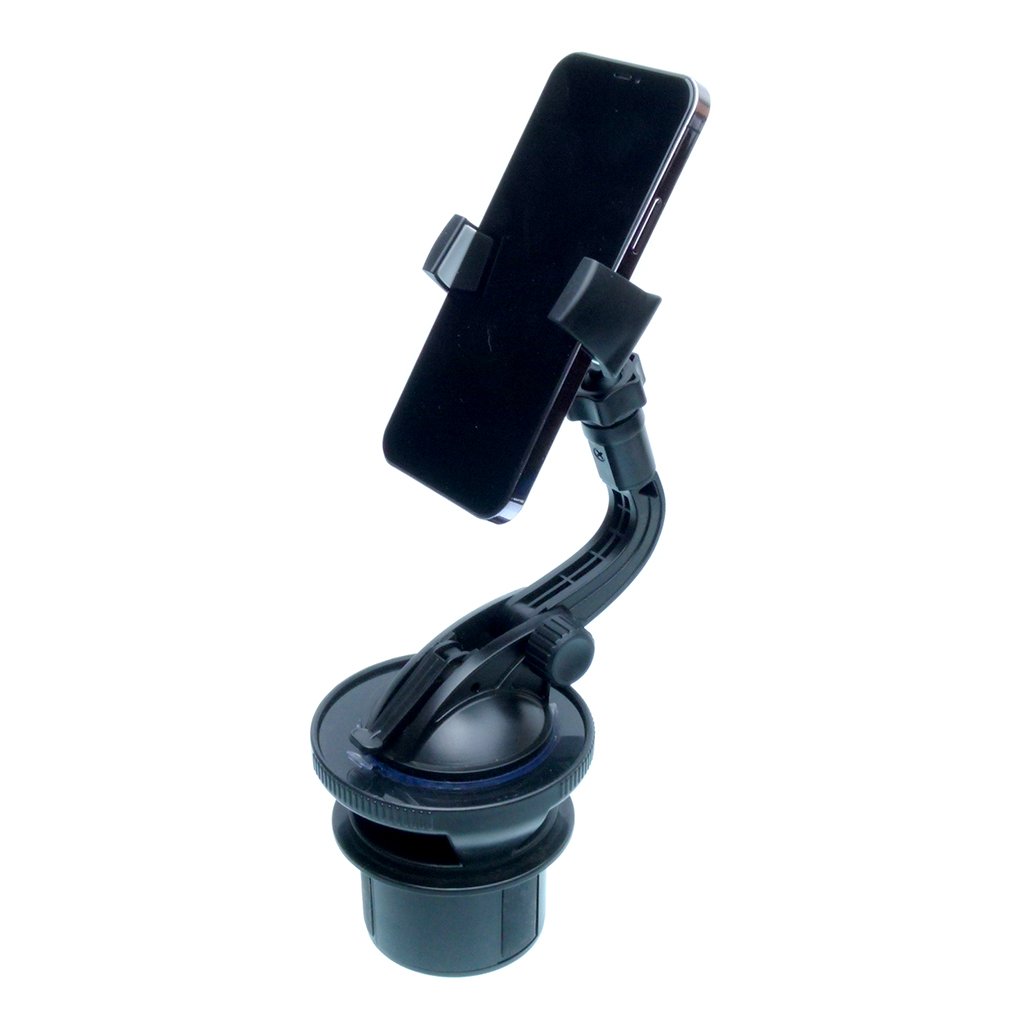 Car Vehicle Cup Holder Mount &amp; Strong Grip Holder for iPhone 13 Mini (sku 59070)