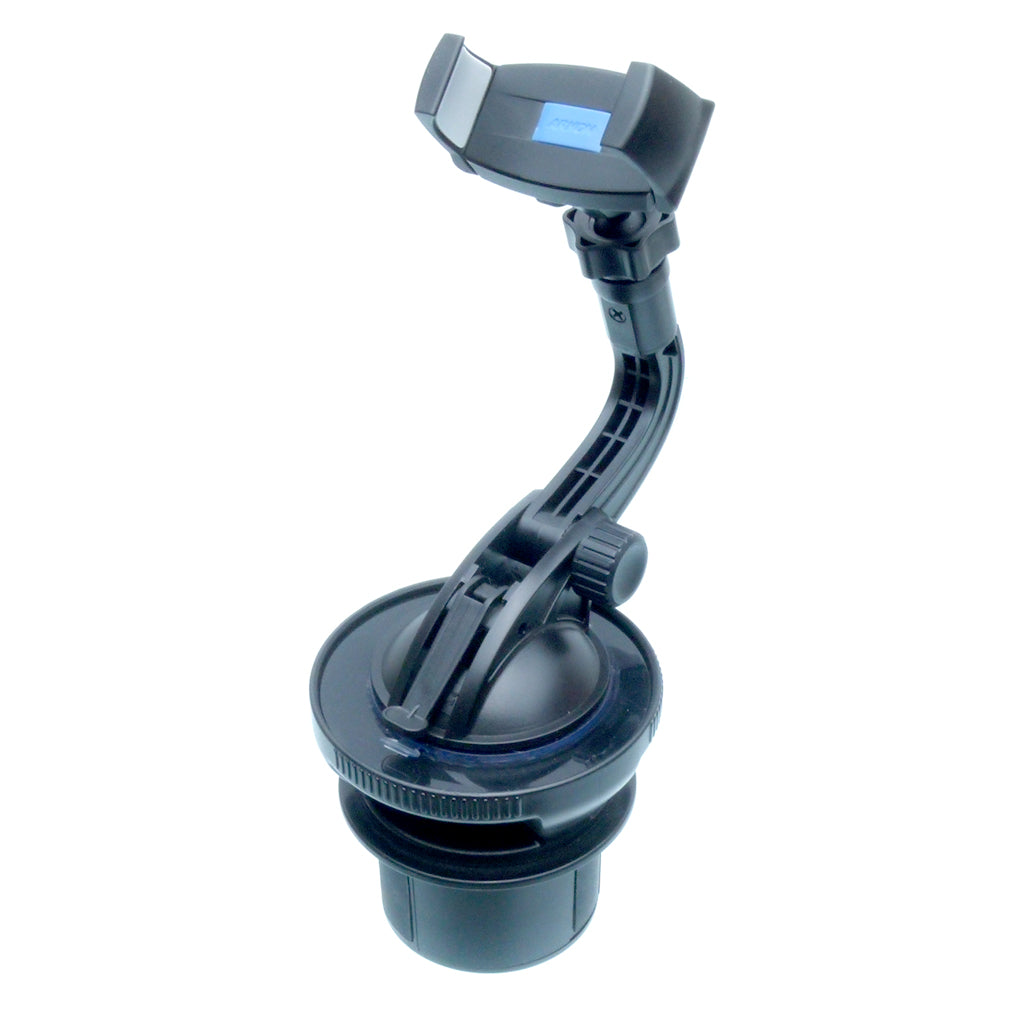 Car Vehicle Cup Holder Mount &amp; Strong Grip Holder for iPhone 12 Mini (sku 57877)