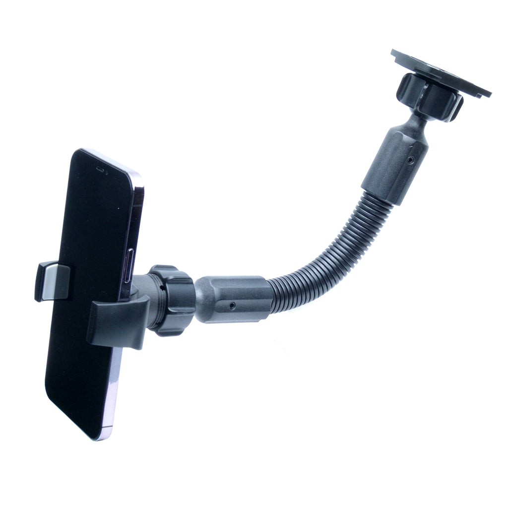 Extended Permanent Flexible Dash Mount &amp; Strong Grip Holder for iPhone 7 Plus (5.5) (sku 57978)