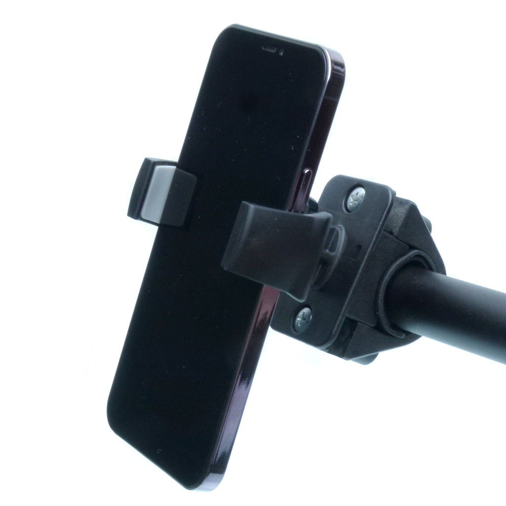 Bicycle Handlebar Mount &amp; Strong Grip Holder for iPhone SE 2 (2020) (sku 58034)