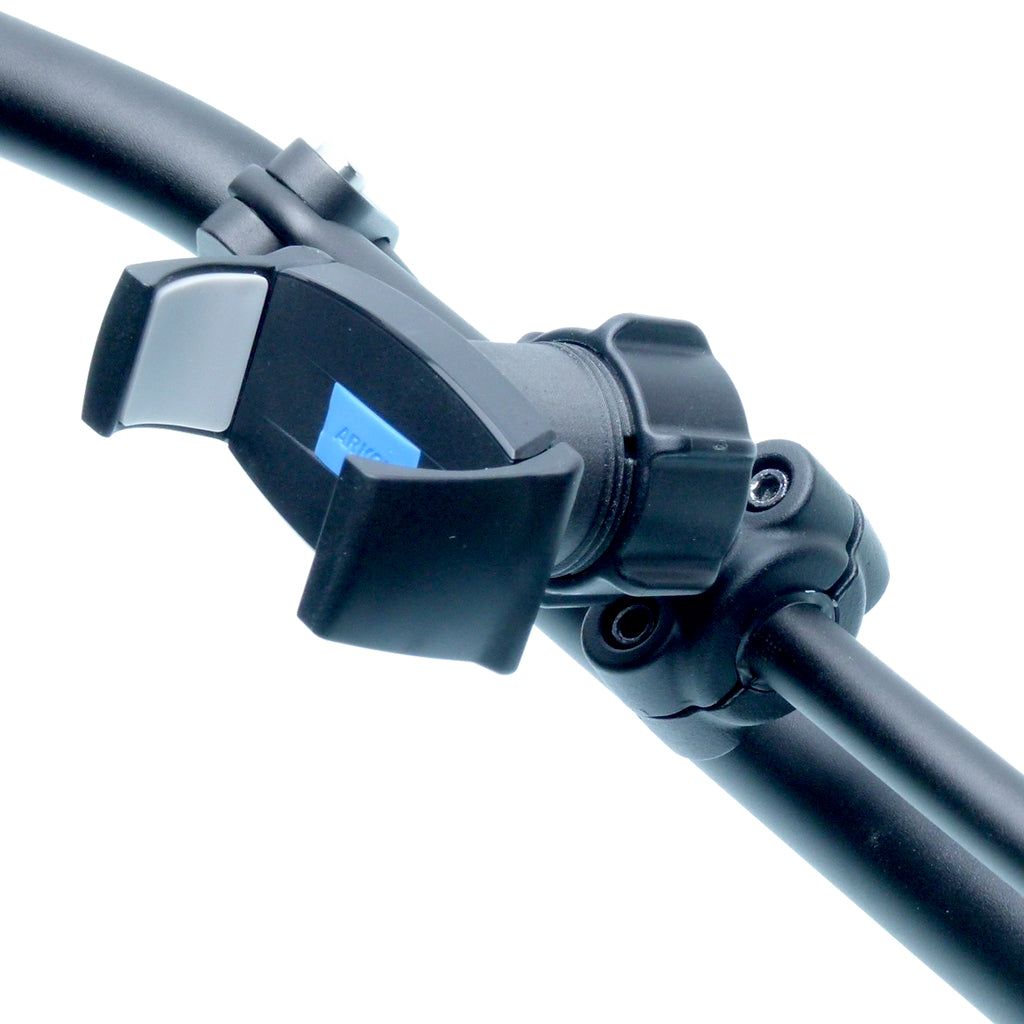 Motorcycle Crossbar Mount &amp; Strong Grip Holder for iPhone XS (sku 58136)