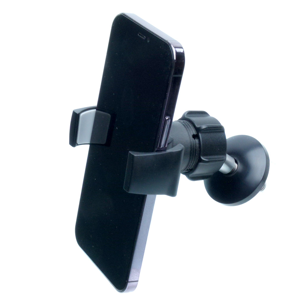 Headstock Screw Stem Mount fits BMW K1600GT - GTL &amp; Strong Grip Holder for iPhone 12 Pro Max (sku 58181)