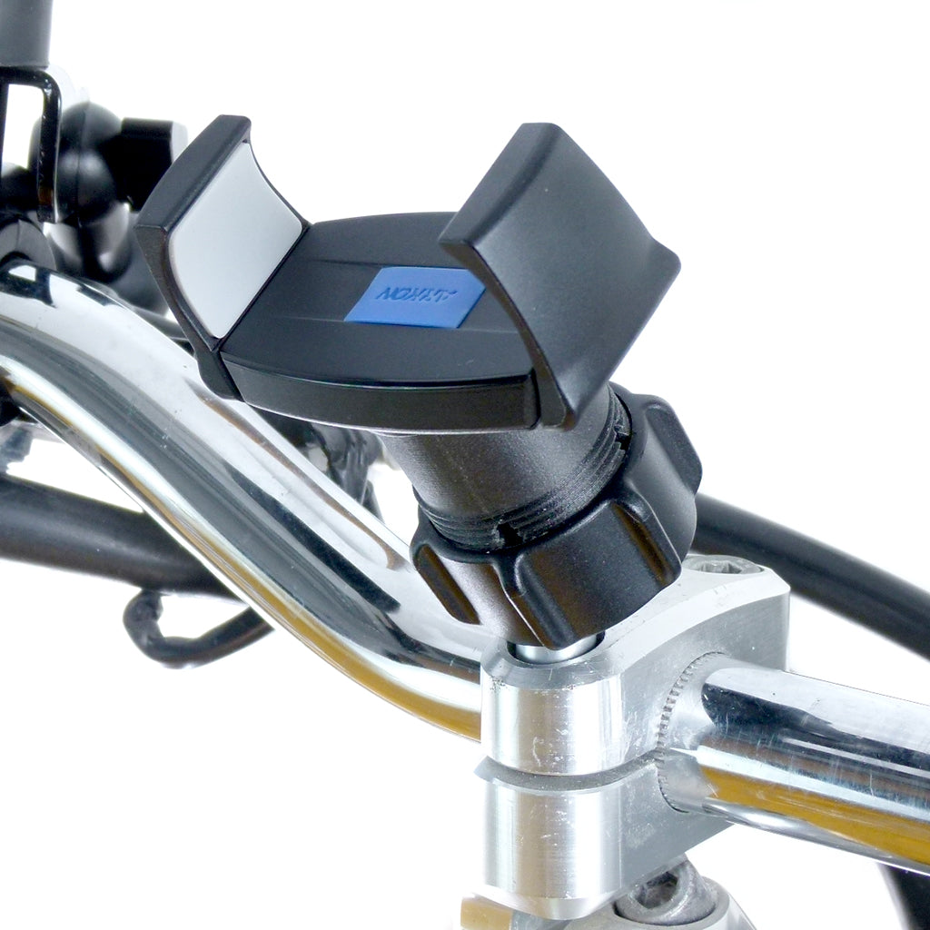 Motorbike M8 Bolt Mount &amp; Strong Grip Holder for iPhone X (sku 58245)
