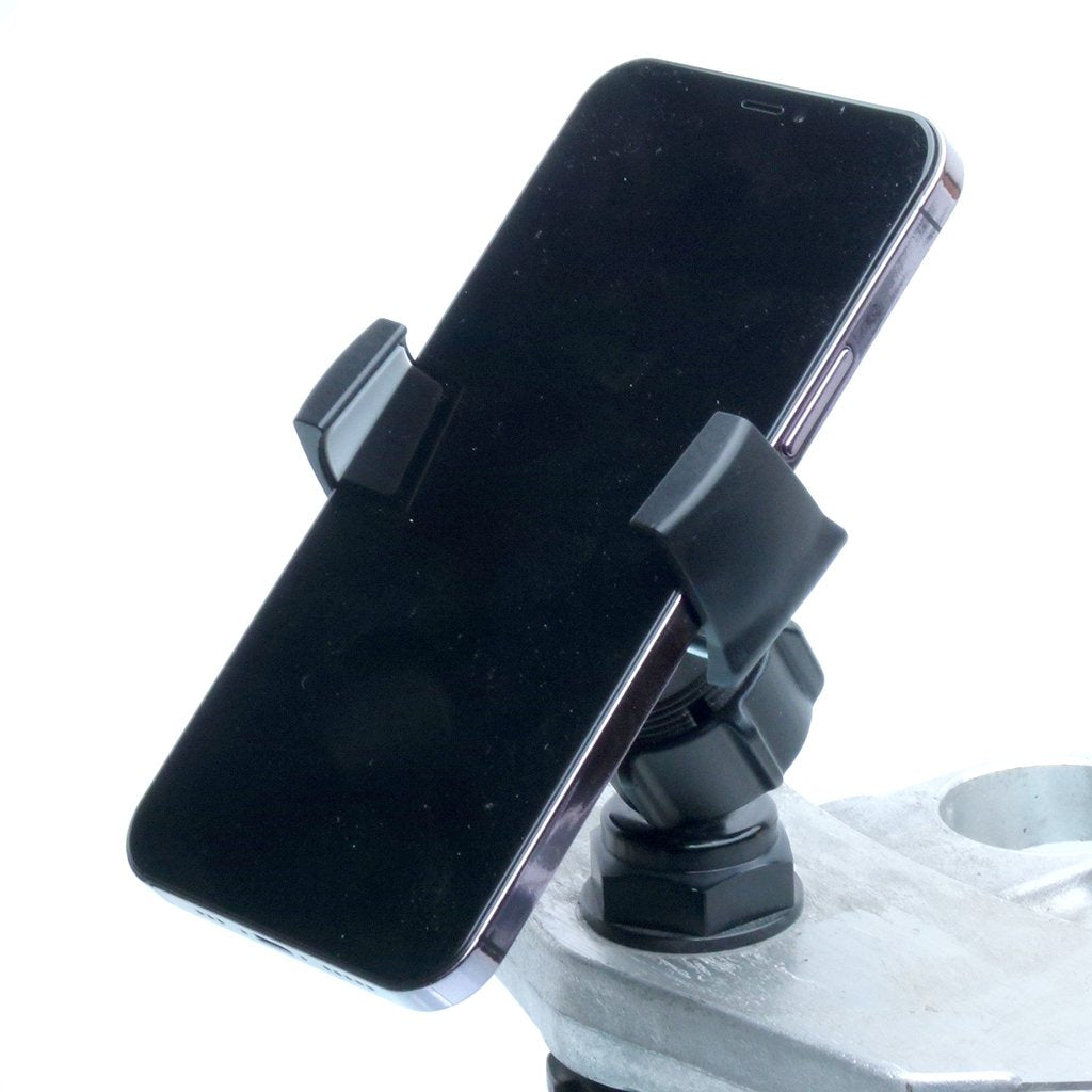 Yoke 30 Nut Cap Motorbike Mount &amp; Strong Grip Holder for iPhone 13 (sku 58604)