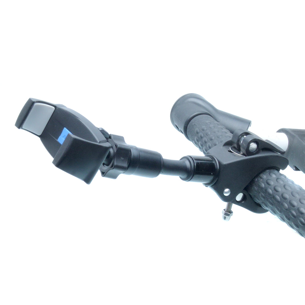 Compact Quick Fix Golf Trolley Mount &amp; Strong Grip Holder for iPhone XS (sku 58478)