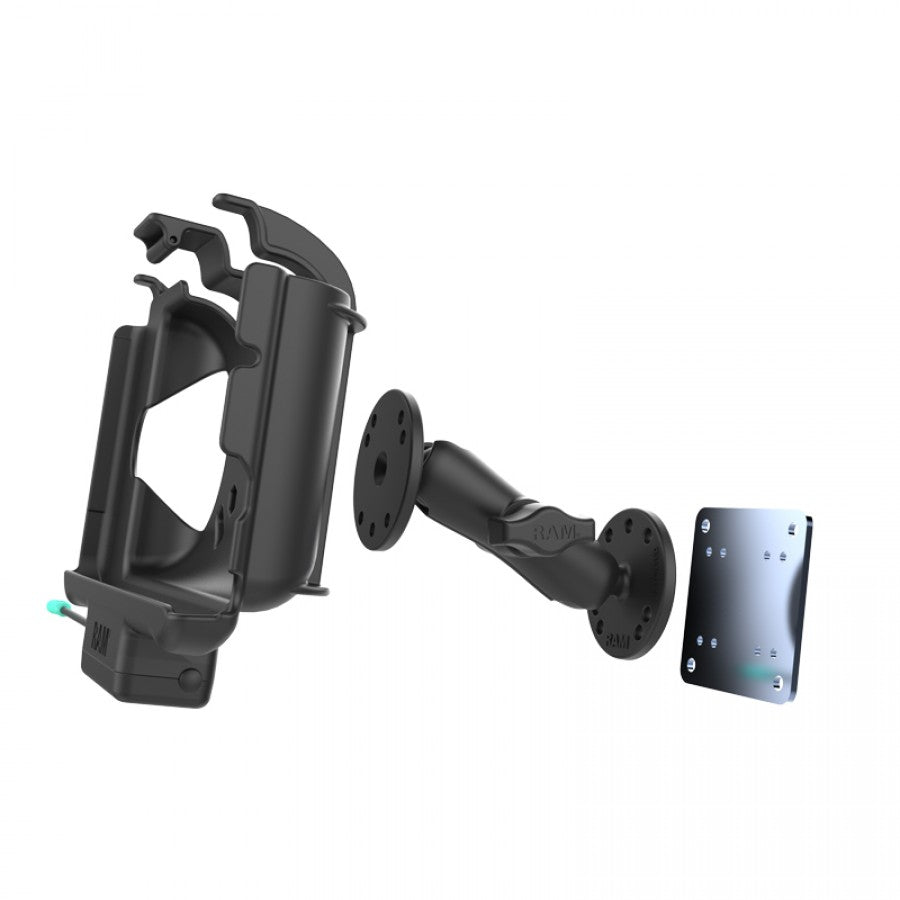 RAM EZ-Roll'r Powered Mount for Samsung Tab Active 5, 3 and Tab Active2 (sku 57225)