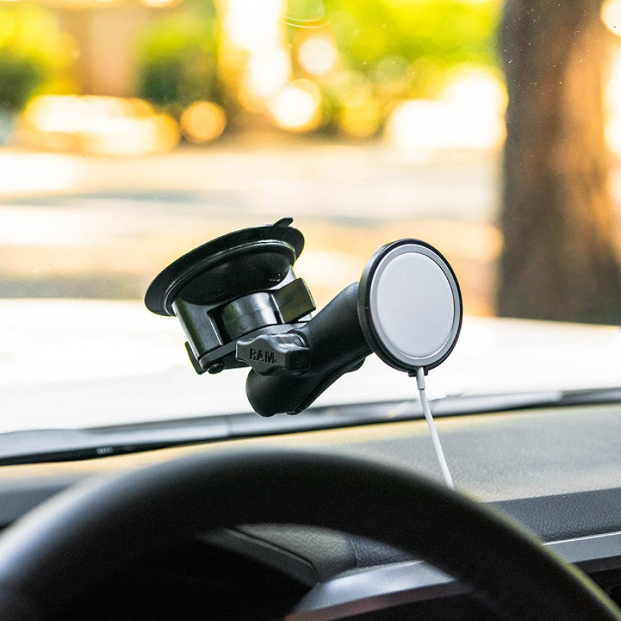RAM Twist-Lock Suction Cup Mount for Apple MagSafe RAM-B-166-AP-MAG (sku 59230)