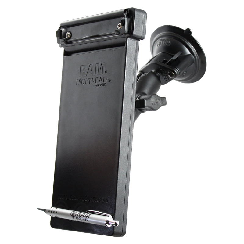 RAM Multi-Pad Mount with RAM Twist-Lock Suction Cup Base RAM-B-166-MP1 (sku 59239)
