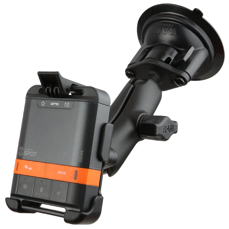 RAM EZ-Roll'r Drill-Down Mount for SPOT Gen4 RAM-B-138-SPO6 (sku 59235)