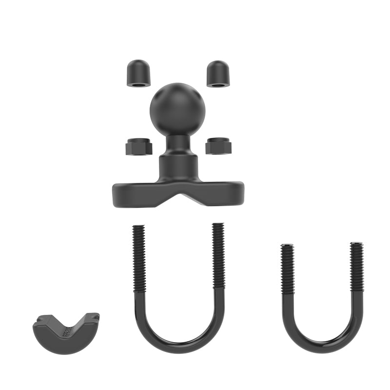 Extended U-Bolt ATV Handlebar Mount &amp; 4 Hole AMPS Adapter for Garmin Tread (sku 57293)