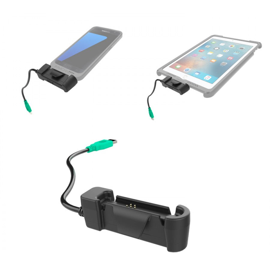 RAM Snap-Con with Integrated USB 2.0 Cable (sku 57207)