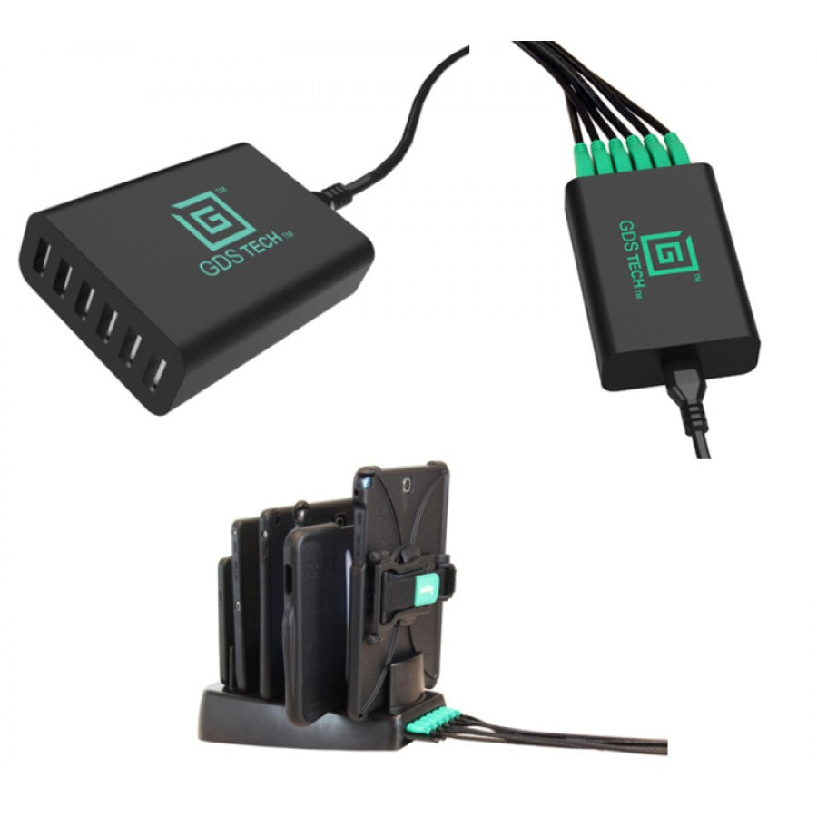 RAM GDS Intelligent 6-port USB Charger (sku 57185)