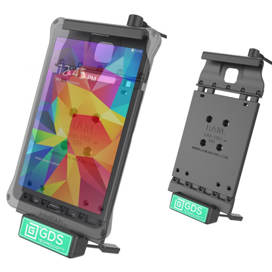 RAM Vehicle Dock with Audio Jumper Cable and GDS Technology for the Samsung Galaxy Tab 4 8.0 (sku 57191)