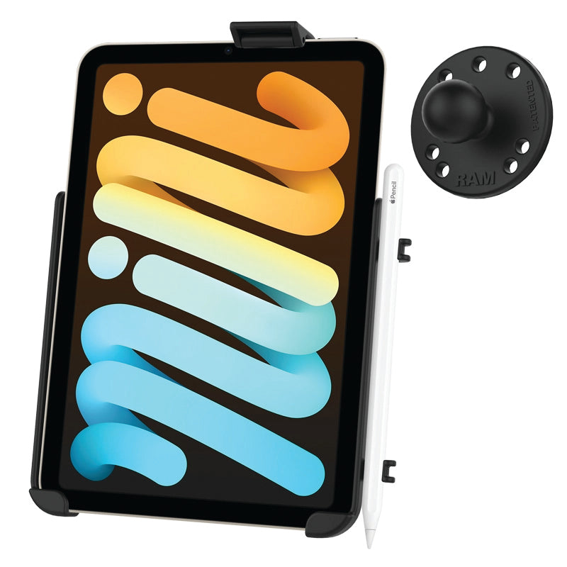 RAM EZ-Roll'r Cradle with Ball for Apple iPad mini 6 RAM-B-202-AP36 (sku 59259)