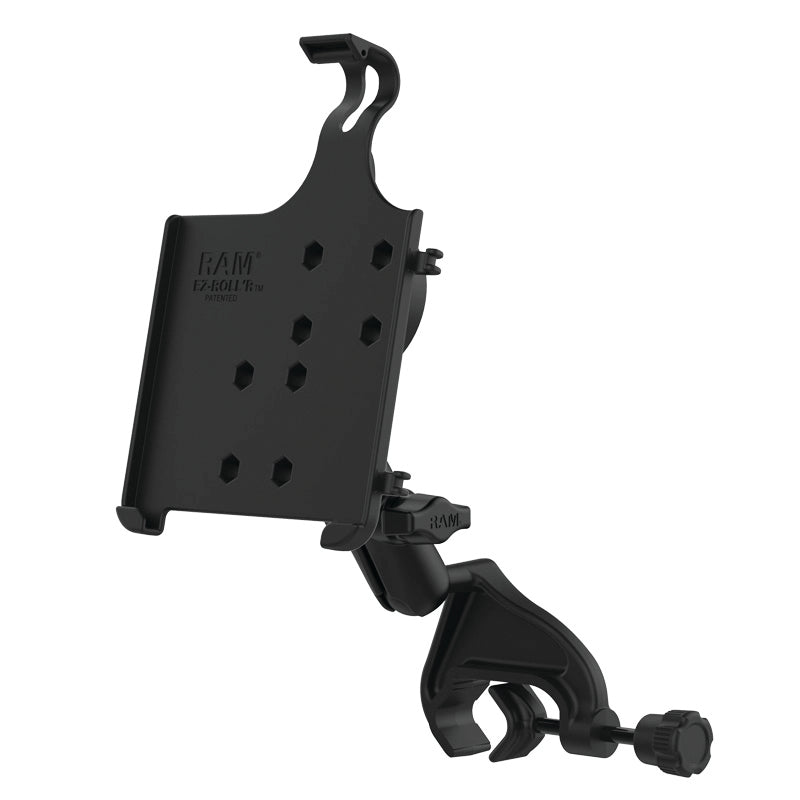 RAM EZ-Roll'r Cradle with Yoke Clamp Mount for Apple iPad mini 6 RAM-B-121-AP36 (sku 59257)