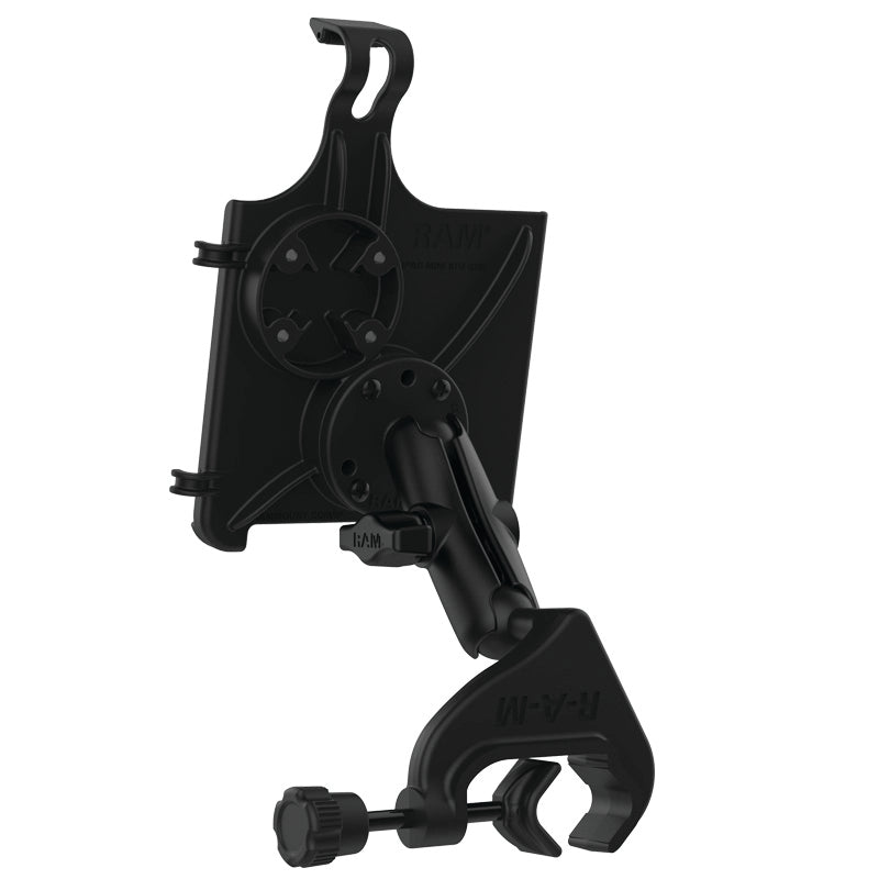 RAM EZ-Roll'r Cradle with Yoke Clamp Mount for Apple iPad mini 6 RAM-B-121-AP36 (sku 59257)
